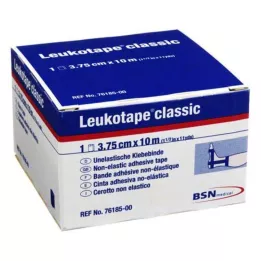 LEUKOTAPE Classic 3,75 cmx10 m blå, 1 stk