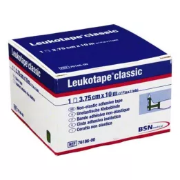 LEUKOTAPE Classic 3,75 cmx10 m grøn, 1 stk