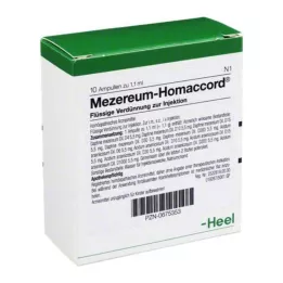 MEZEREUM HOMACCORD Ampuller, 10 stk