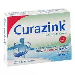 CURAZINK hårde kapsler, 20 stk