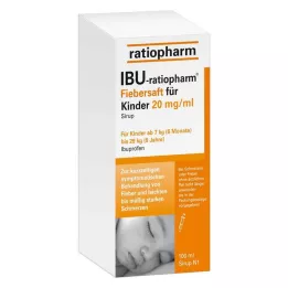 IBU-RATIOPHARM Febersirup til børn 20 mg/ml, 100 ml