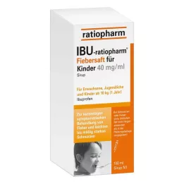 IBU-RATIOPHARM Febersirup til børn 40 mg/ml, 100 ml