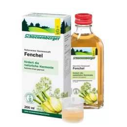 FENCHEL SAFT Schoenenberger medicinsk plantejuice, 200 ml