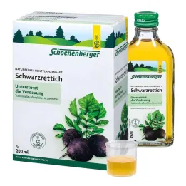 Sort radisejuice Schoenenberger, 3X200 ml