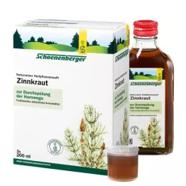 ZINNKRAUT SAFT Schoenenberger medicinsk plantejuice, 3X200 ml