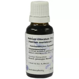 NATRIUM MURIATICUM D 12 Fortynding, 20 ml