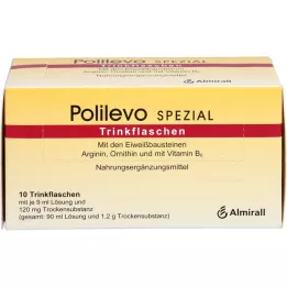 POLILEVO specielle drikkeflasker, 10X9 ml