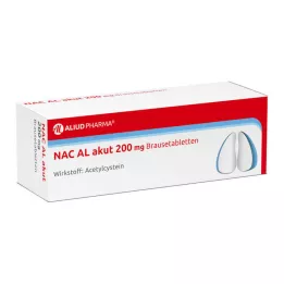 NAC AL akut 200 mg brusetabletter, 20 stk