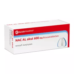 NAC AL akut 600 mg brusetabletter, 10 stk