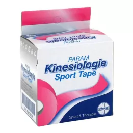 KINESIOLOGIE Sport Tape 5 cmx5 m pink, 1 stk