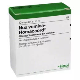 NUX VOMICA HOMACCORD Ampuller, 10 stk