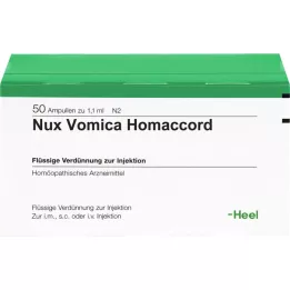 NUX VOMICA HOMACCORD Ampuller, 50 stk