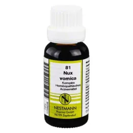 NUX VOMICA KOMPLEX No.81 Fortynding, 20 ml