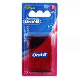 ORAL-B Interdentalbørster ultra fine 1,9 mm refill pakke, 12 stk
