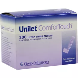 UNILET ComforTouch 28 G lancetter, 200 stk