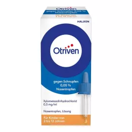 OTRIVEN 0,05% næsedråber til børn, 10 ml