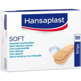 HANSAPLAST Bløde Strips 19x72 mm, 100 stk