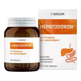 HEPATODORON Tabletter, 200 stk
