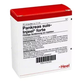 PANKREAS SUIS Injeel forte ampuller, 10 stk