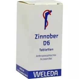 ZINNOBER D 6 tabletter, 80 stk