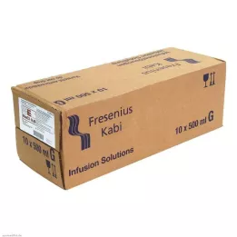 KOCHSALZLÖSUNG 0,9% glasflaske Fresenius, 10X500 ml