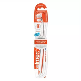ELMEX interX Caries Protection Short Head Tandbørste Medium, 1 stk