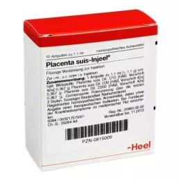 PLACENTA SUIS Injeel ampuller, 10 stk