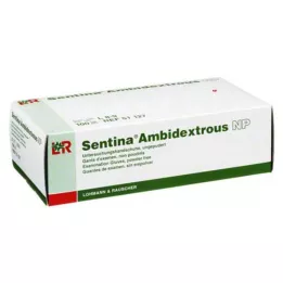 SENTINA Ambidextrous Unters.Hands.pulverfri str. L, 100 stk