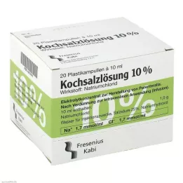 KOCHSALZLÖSUNG 10% infusionsopløsning koncentrat, 20X10 ml