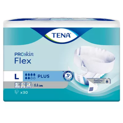 TENA FLEX plus L, 30 stk