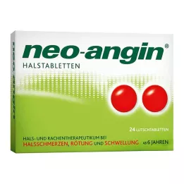 NEO-ANGIN Halstabletter, 24 stk
