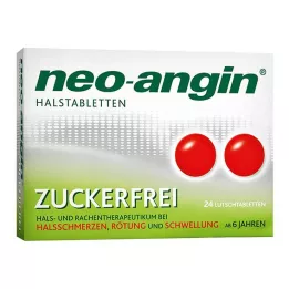 NEO-ANGIN Halstabletter sukkerfri, 24 stk