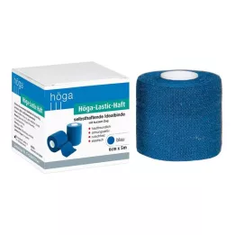 HÖGA-LASTIC-selvklæbende bandage 6 cmx5 m blå, 1 stk