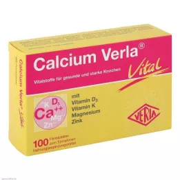 CALCIUM VERLA Vitale filmovertrukne tabletter, 100 stk