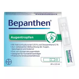 BEPANTHEN Øjendråber, 20X0,5 ml