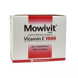 MOWIVIT Vitamin E 1000 kapsler, 100 stk