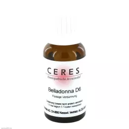 CERES Belladonna D 6 Fortynding, 20 ml