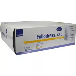 FOLIODRESS Kasket Comfort Universal grøn OP-Kasketter, 100 stk
