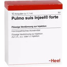 PULMO SUIS Injeel forte ampuller, 10 stk