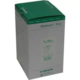 MEDICARE Bettl.unst.2 l med 120cm slangeafløb, 10 stk