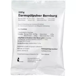 DARMSPÜLPULVER Bernburg 110 g, 100 stk
