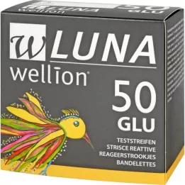 WELLION LUNA Blodsukkerteststrimler, 50 stk