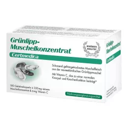 GRÜNLIPPMUSCHEL KONZENTRAT Kapsler, 180 stk