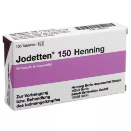 JODETTEN 150 Henning Tabletter, 100 stk