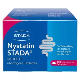 NYSTATIN STADA 500.000 IE overtrukne tabletter, 100 stk