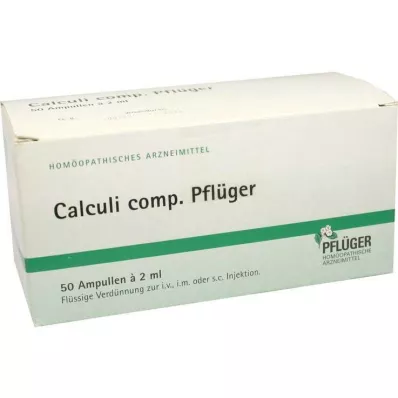 CALCULI COMP.Pflueger ampuller, 50 stk