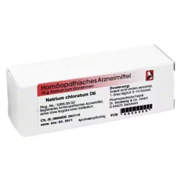 NATRIUM CHLORATUM D 6 kugler, 10 g