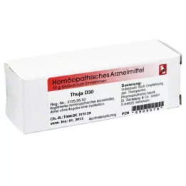 THUJA D 30 Globuli, 10 g