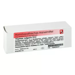 THYMUS VULGARIS D 12 kugler, 10 g