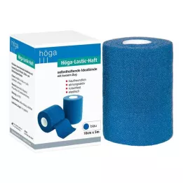 HÖGA-LASTIC-selvklæbende bandage 10 cmx5 m blå, 1 stk